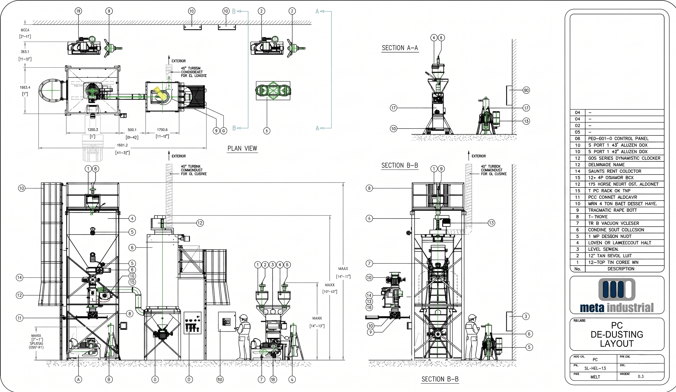 lay out drawing